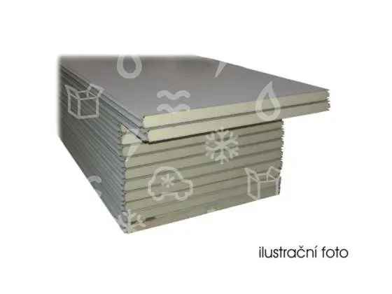 panel PUR 60 - řezaný L = 2700 mm, šířka panelu 1000 mm